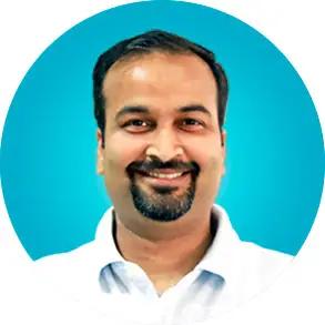 Sumit Maheshwari, CFO of Odessa, smiling in a professional headshot.